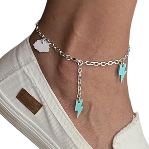 Cloudy Anklet