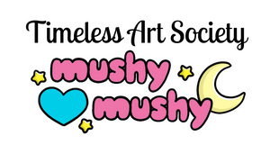 Timeless Art Society and Mushy Mushy. We sell personalized trays, charcuterie wooden boards, bold and fun statement earrings (jewelry), home decor, homeware, cute mirrors, custom work, silicone molds, acrylic and wood blanks.