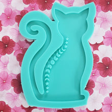 Load image into Gallery viewer, Moon Phase Cat Mold- 2 sizes