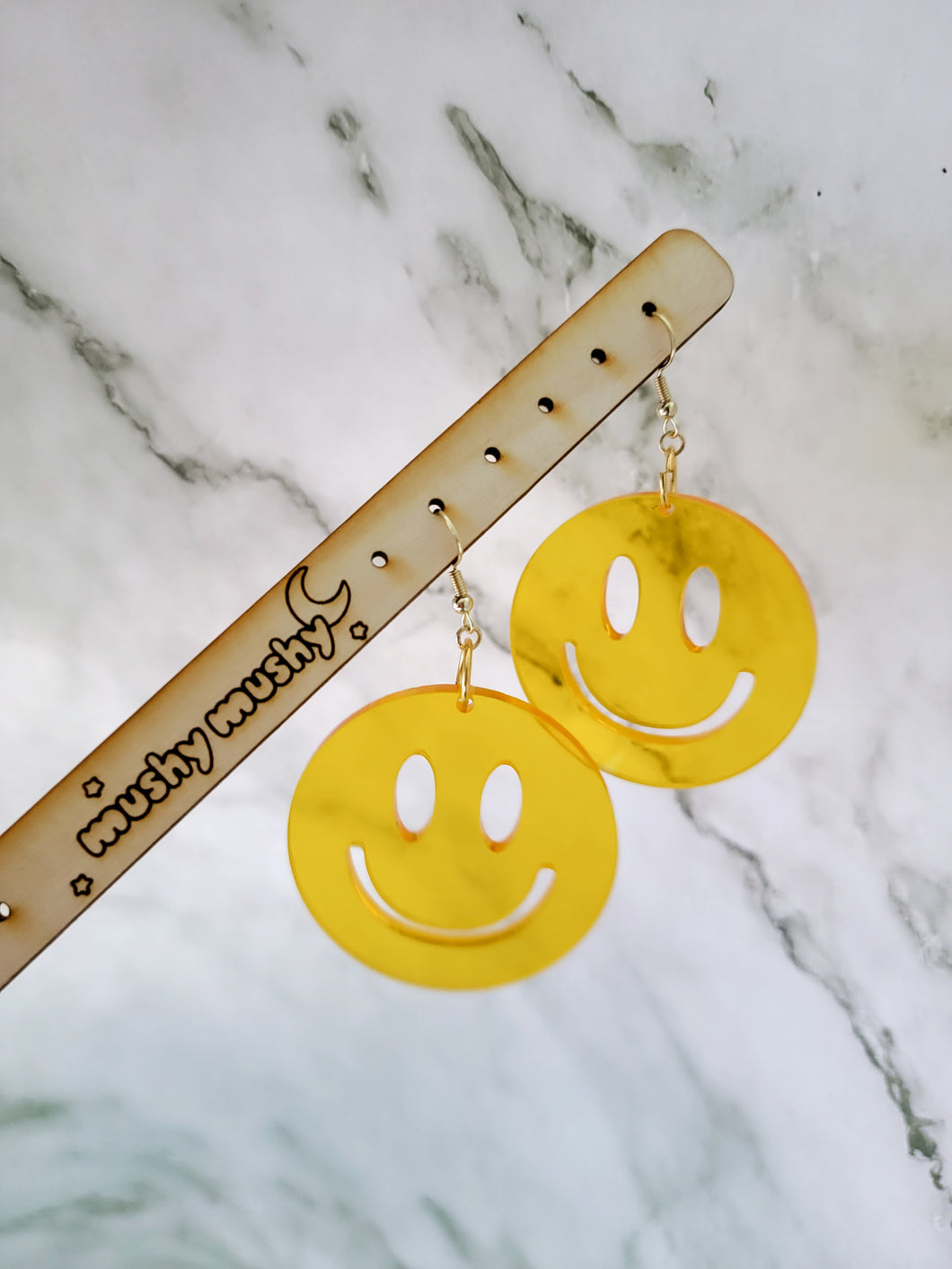 Smiley Face Earrings (5+ colors)