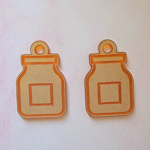 Jars w/ holes acrylic blanks