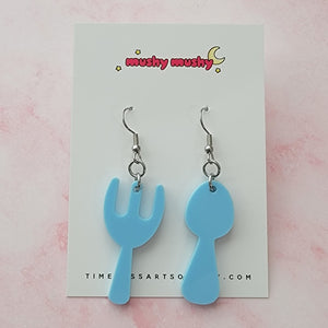 Fork and Spoon Earrings