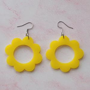 Flower Dangle Earrings