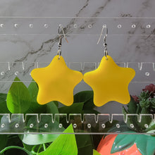 Load image into Gallery viewer, Star Earrings, Yellow