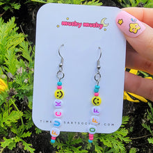 Load image into Gallery viewer, F Off Smiley Earrings