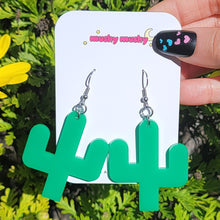 Load image into Gallery viewer, Cactus Earrings (2 sizes)