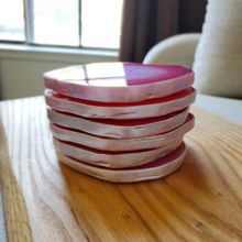 Load image into Gallery viewer, Pink Coaster Set