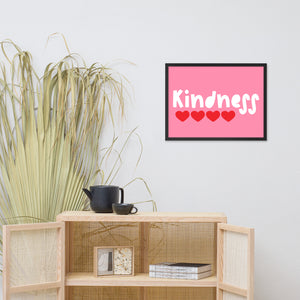 Kindness Framed poster